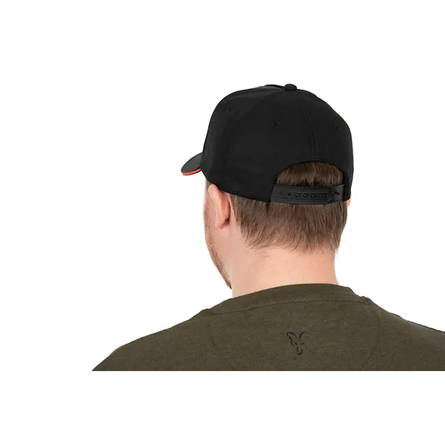 Sapca Fox Collection Baseball Cap Black & Orange