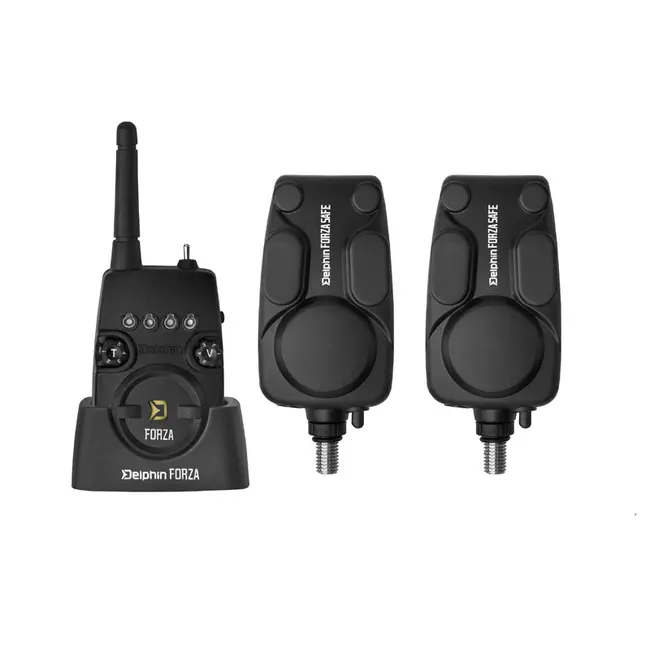 Set Avertizori-Senzori Pescuit Delphin Forza + Statie , 3+1