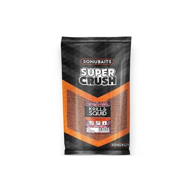Groundbait Sonubaits Super Crush,Krill & Squid, 2kg