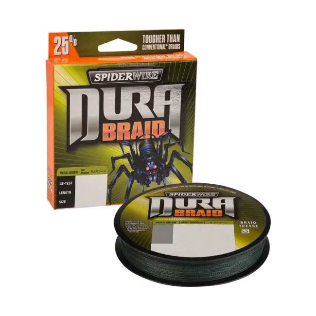 Fir Textil SpiderWire DuraBraid, Moss Green, 135m