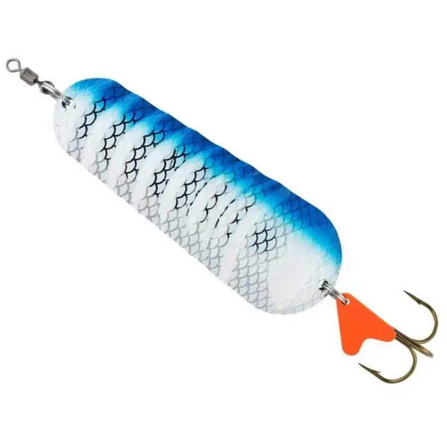 Lingurita Oscilanta Abu Garcia Atom Pro, Flash S/Blue, 11cm, 55g