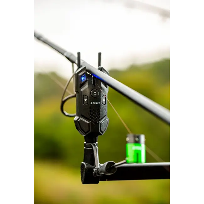 Set Avertizori-Senzori Pescuit ZFish Merkur Bite Alarm Wireless + Statie , 3+1