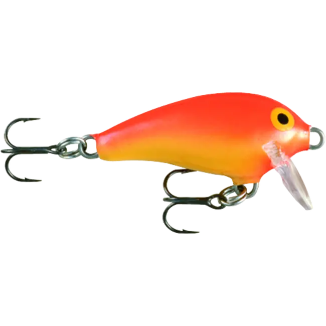 Vobler Rapala Mini Fat Rap , Culoare Gold Fluorescent Red-GFR 3cm,4g