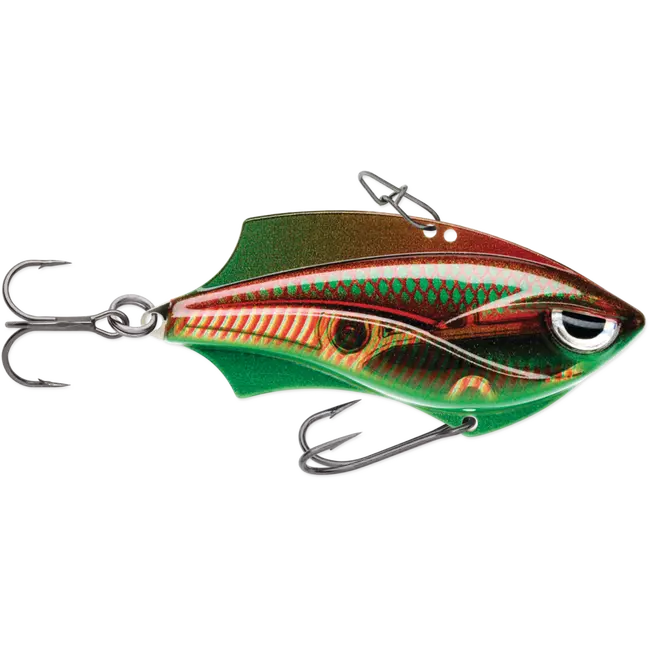 Vobler Rapala Rap-V Blade, Culoare Green Motoroil UV-GMTU, 5cm, 10g