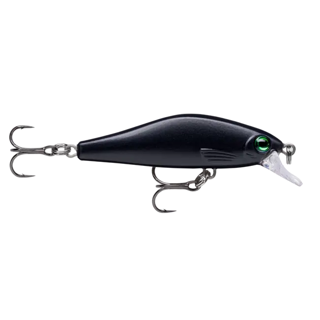 Vobler Rapala Shadow Rap Solid, Culoare Matte Black UV-MBLU, 5cm, 5.5g