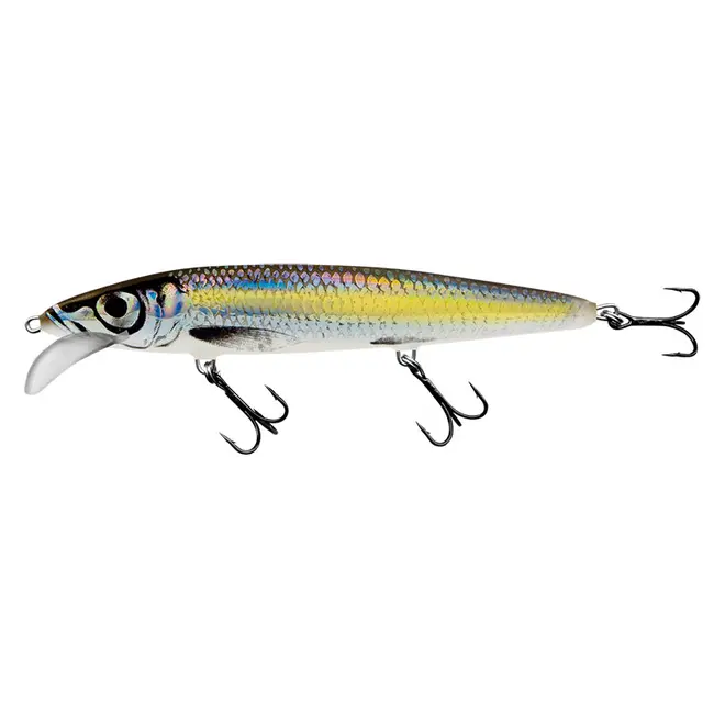 Vobler SALMO Whacky Floating, Silver Chartreuse Shad, 9CM, 5.5G
