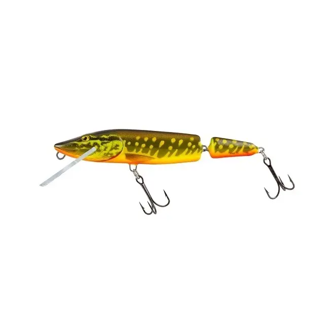 Vobler Salmo Pike Jointed Floating, Hot Pike, 13cm, 21g