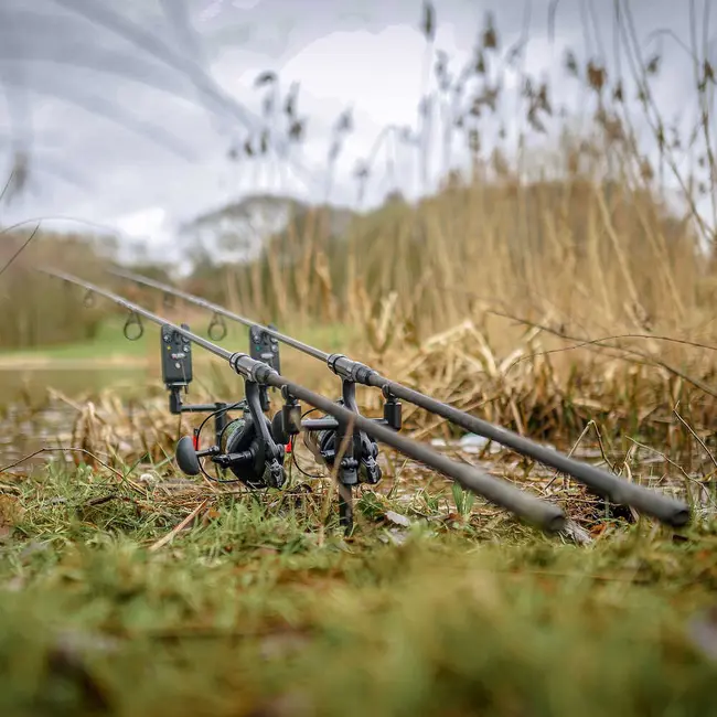 Buzz Bar Avid Carp Lok Down 2 Rod Fixed Buzz Bars, 2 Posturi