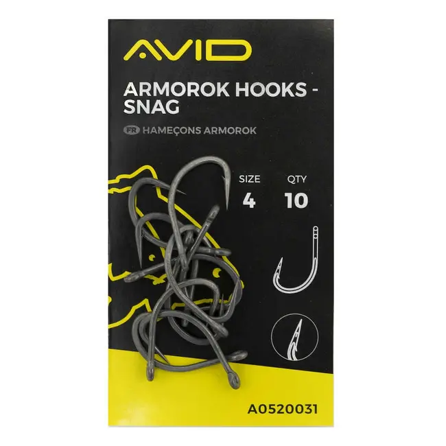 Carlige Avid Armorok Snag Barbed, 10buc/plic