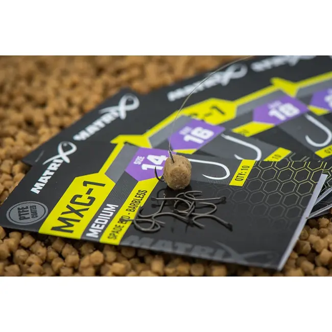 Carlige Matrix MXC-1 Barbless Spade End, 10buc/plic