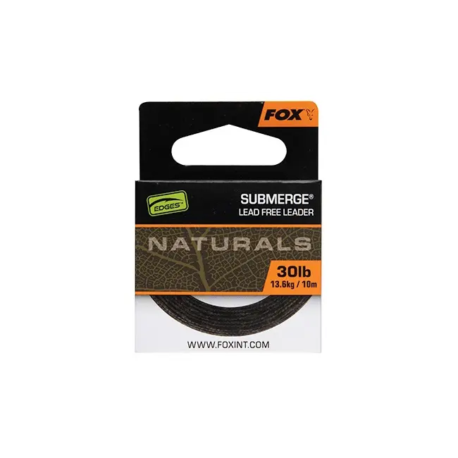 Fir leadcore Fox Edges Naturals Leadcore, 10m/30lb/13.6kg