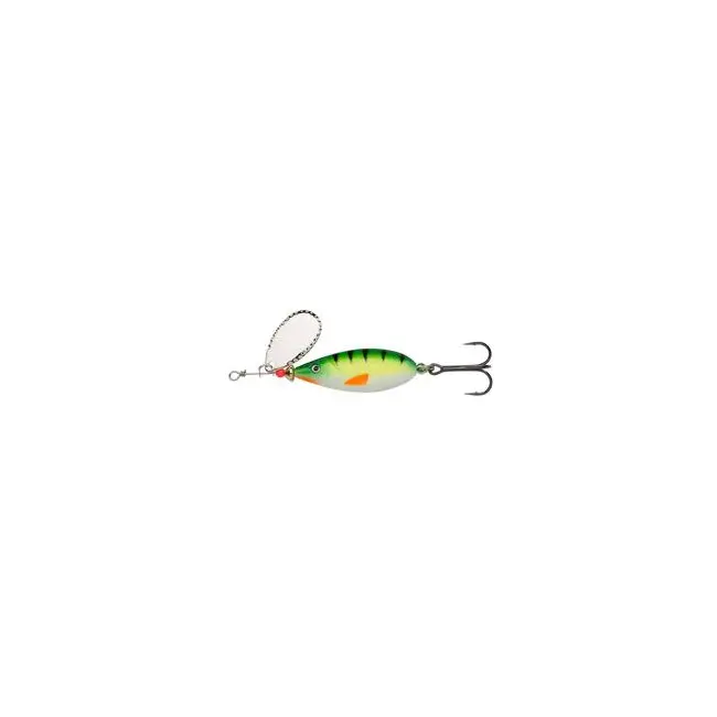 Lingura Rotativa Abu Garcia Droppen Maxi Spinners, Culoare Green Perch, 9g