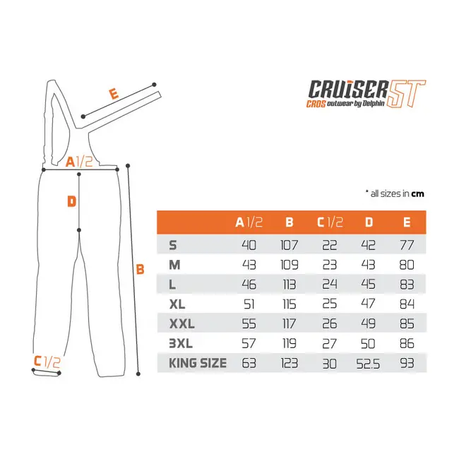 Pantaloni Delphin CruiserCROS 5T