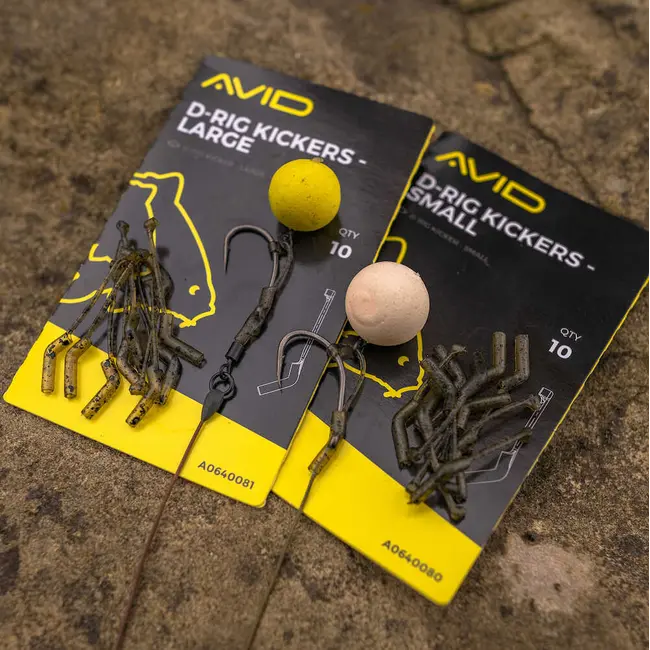 Rig Aligner Avid Carp D-Rig Kickers, 10buc/plic