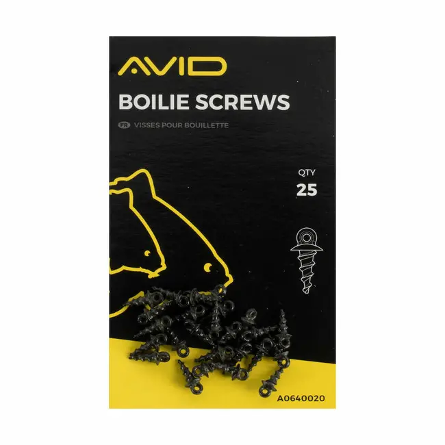Surub din Plastic Avid Carp Boilie Screws, 25buc/plic