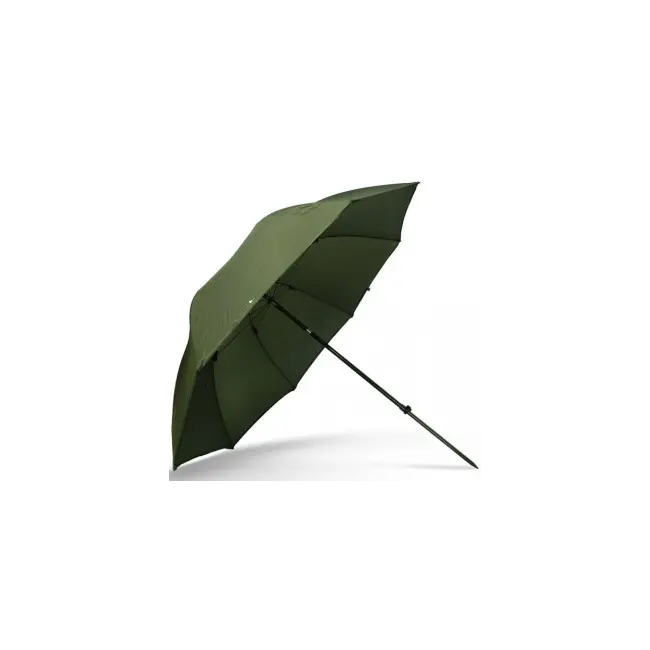 Umbrela cu Paravan NGT Green Fishing Brolly, Ø=220cm
