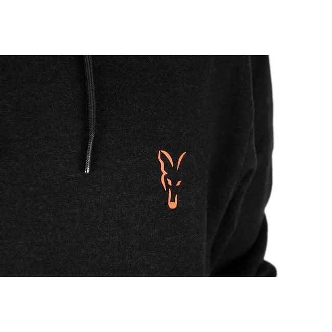Hanorac Fox Collection Hoody Black Orange