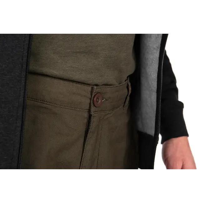 Pantaloni Lungi Fox Collection LW Cargo Trouser Green Black