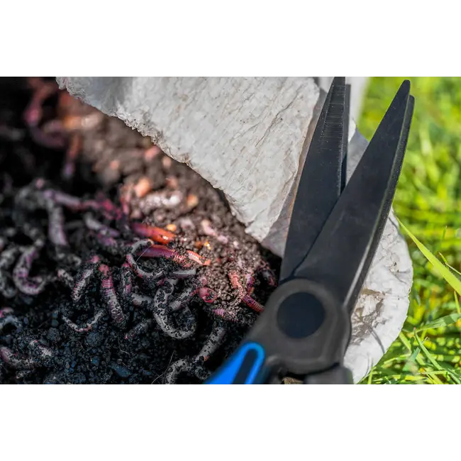 Foarfeca pentru Viermi Preston Worm Scissors Double Bladed Carp Fishing