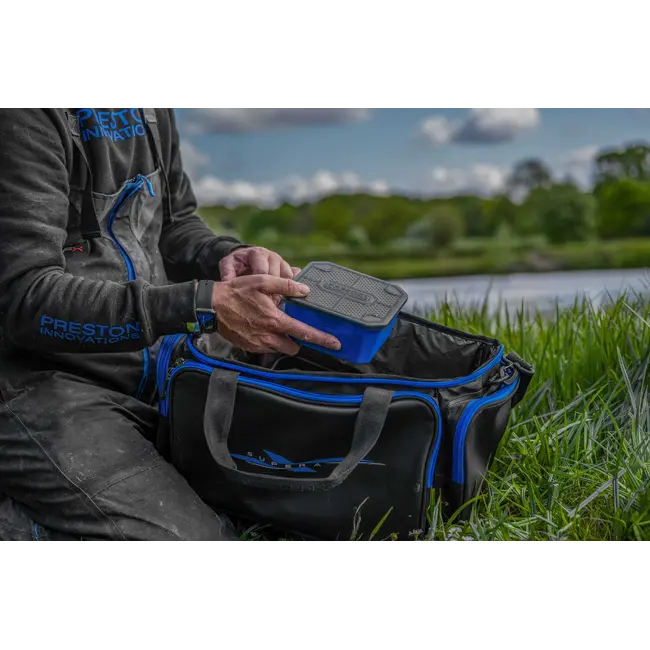 Geanta Preston X Bait 48x27x25cm – Geanta termoizolata pentru nada si momeli