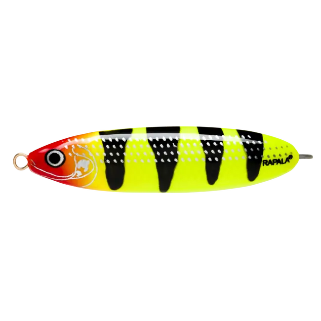Lingurita Oscilanta Antibradis Rapala Minnow Spoon, Culoare Clown Tiger (CLT), 8cm, 22g