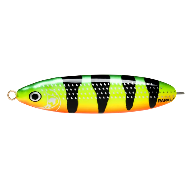 Lingurita Oscilanta Antibradis Rapala Minnow Spoon, Culoare Fire Tiger (FT), 7cm, 15g