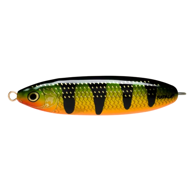Lingurita Oscilanta Antibradis Rapala Minnow Spoon, Culoare Perch (P), 6cm, 10g