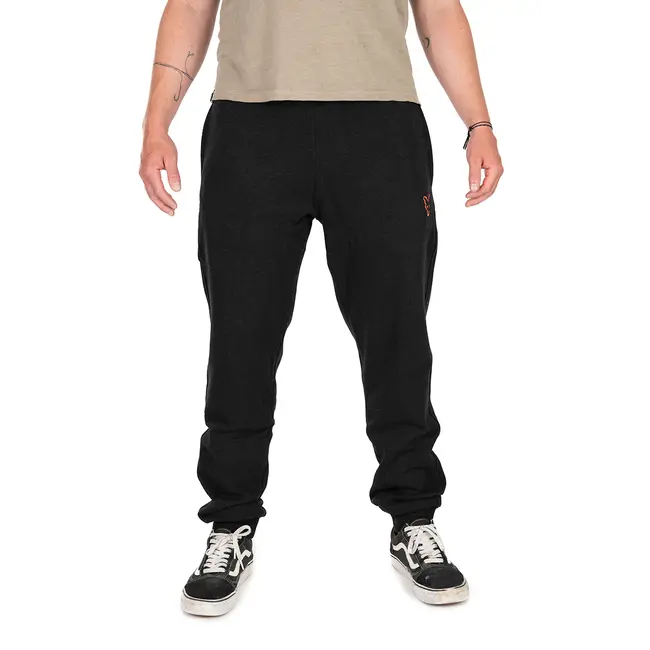 Pantaloni Lungi Fox Collection Joggers Black/Orange