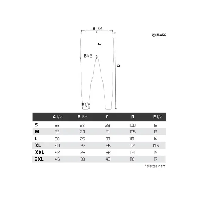Pantaloni de Corp Termo Delphin Tundra Blacx