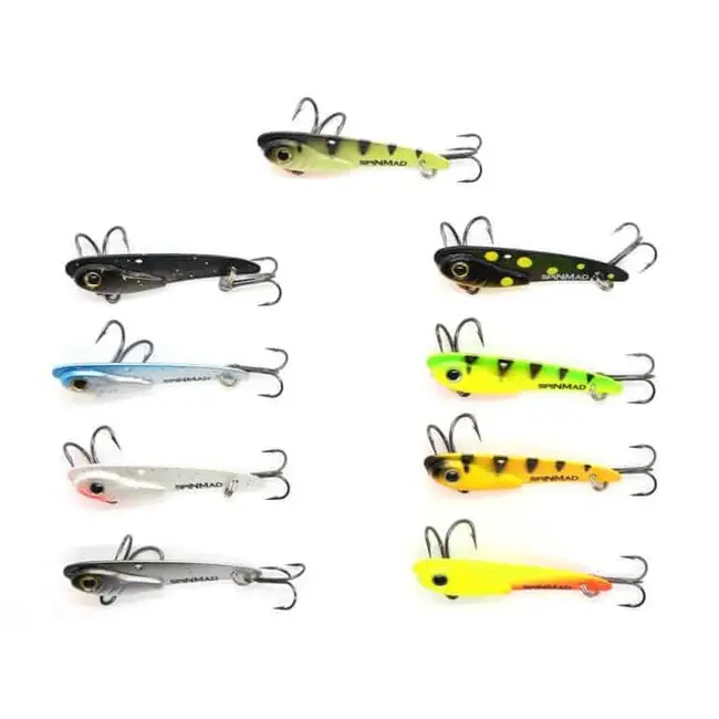 Cicada Spinmad Uklejka, Verde, 3.3cm, 2.5g