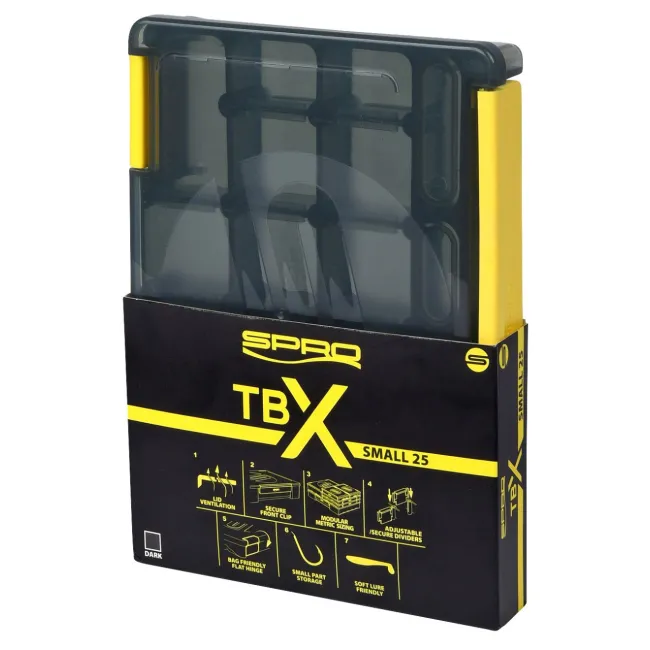 Cutie SPRO TBX 25S Dark, 17.5x12.5x2.5cm