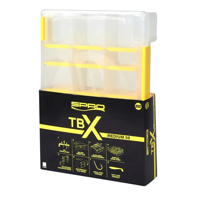 Cutie SPRO TBX M50 Clear, 25x17.5x5cm