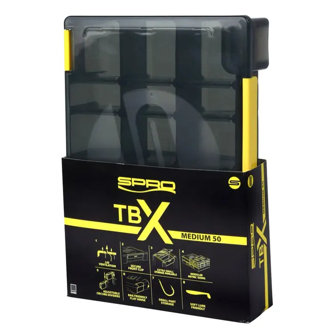 Cutie SPRO TBX M50 Dark, 25x17.5x5cm