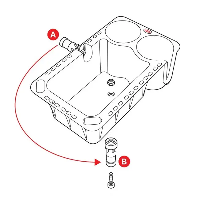 Organizator cu Suport Pentru Pahare Berkley Organizer with Cup Holder
