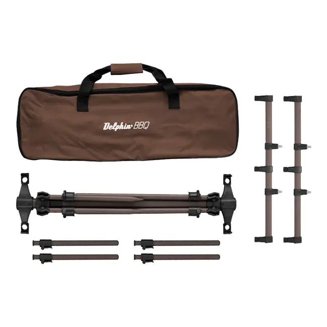 Rod Pod Aluminiu Delphin BBQ, 3 Posturi