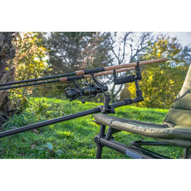 Brat Telescopic Dublu Korum XS Two Rod Arm & Rests