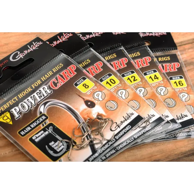 Carlig Gamakatsu Power Carp Hair Rigger, 10buc/plic