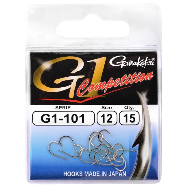 Carlige Gamakatsu G-1 Competition G1-101, 15buc/plic