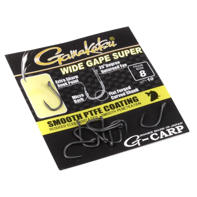 Carlige Gamakatsu G-Carp Wide Gape Super