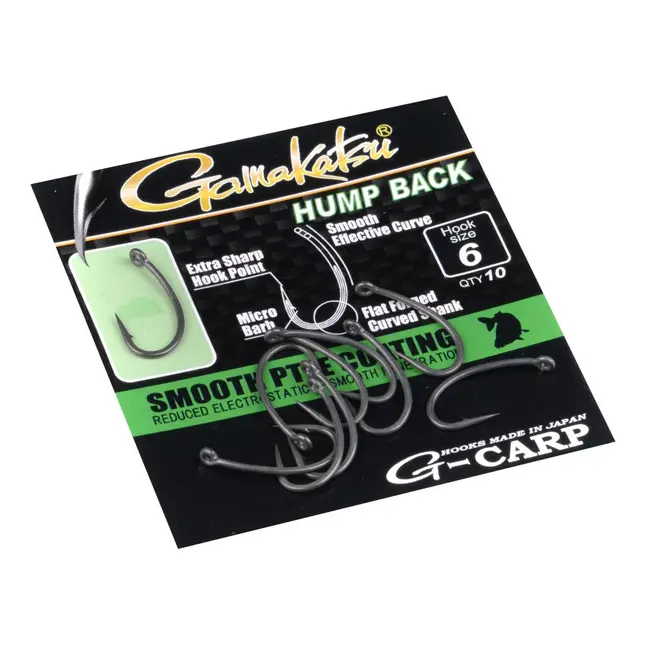 Carlige Gamakatsu G-carp Hump Back, 10buc/plic