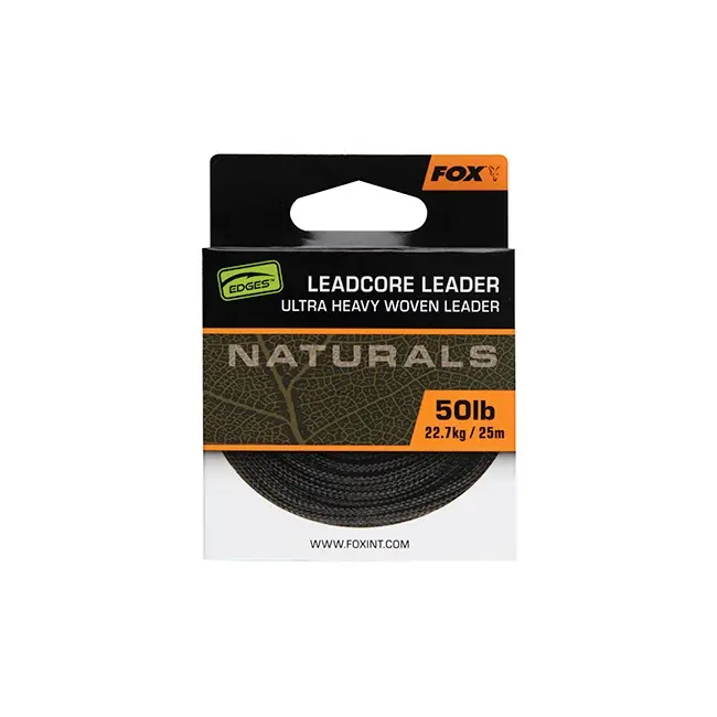 Fir Leadcore Fox Edge Naturals, 50lbs, 25m