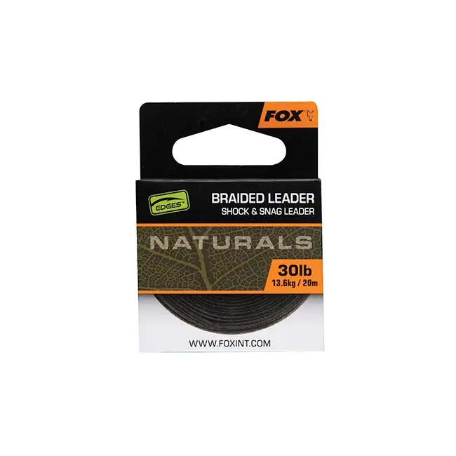 Fir Textil Inaintas FOX Edges Naturals Braided Leader, 20m