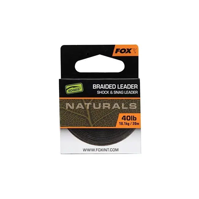 Fir Textil Inaintas FOX Edges Naturals Braided Leader, 20m