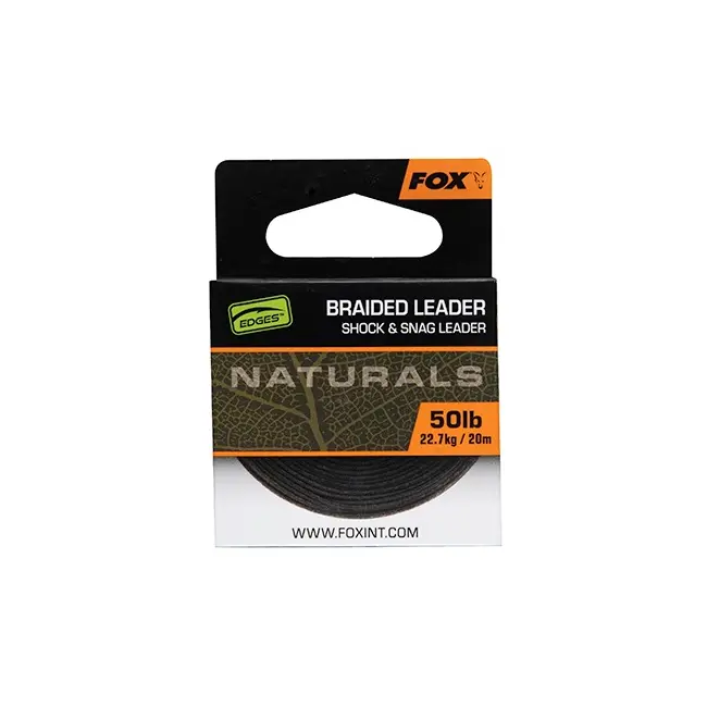 Fir Textil Inaintas FOX Edges Naturals Braided Leader, 20m