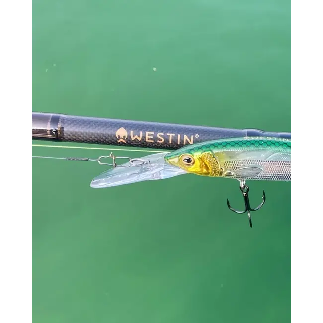 Vobler Westin Jerkbite SR, 9cm, 8g, Suspending, Firetiger Flash