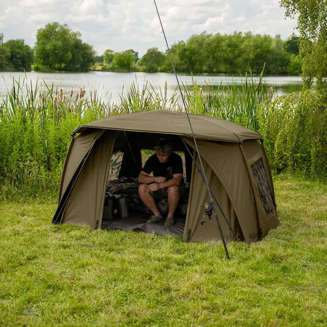 Cort de Pescuit Avid Carp EXO+ Bivvy 270x195cm - Confort si Protectie