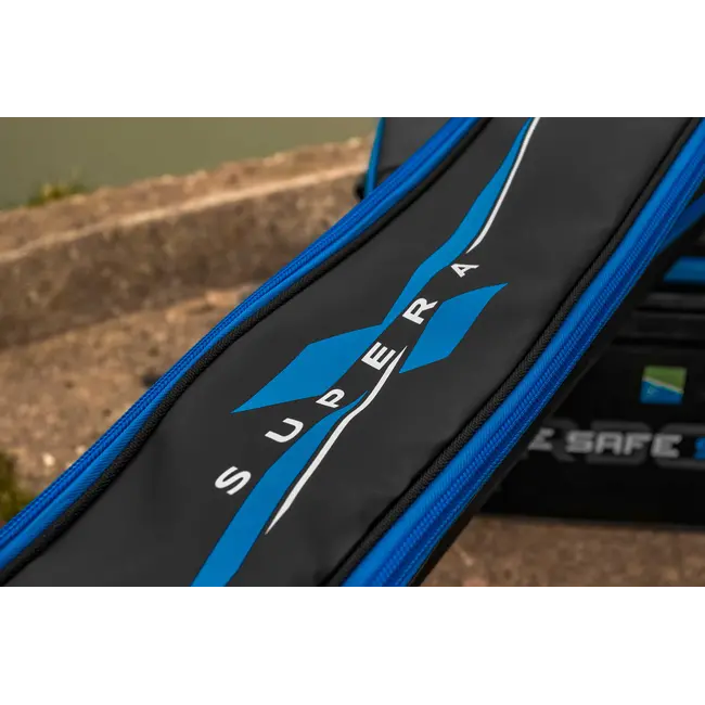 Husa Preston Supera X 2 Rod 195 – Husa rigida pentru 2 lansete feeder 3.60m cu mulineta