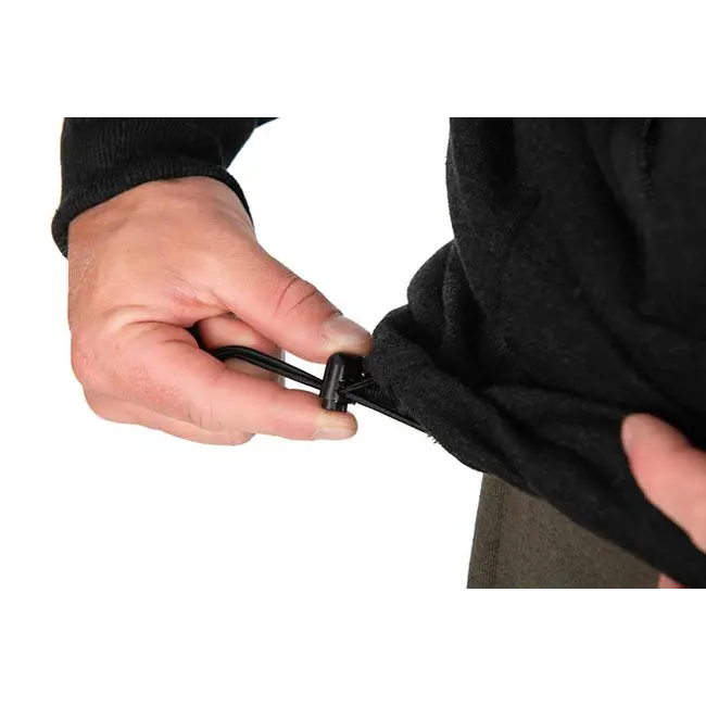 Jacheta Fox Collection Sherpa , Black Marl and Orange