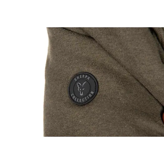 Jacheta Fox Collection Sherpa , Green Marl and Black