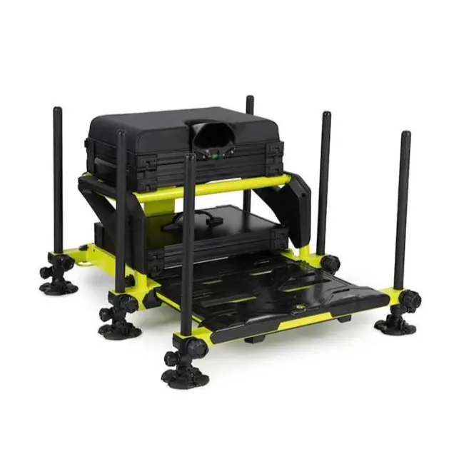 Scaun Modular de Pescuit la Feeder Matrix S25 Pro Superbox Lime Edition